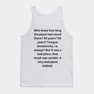 Gareth’s book extract Tank Top